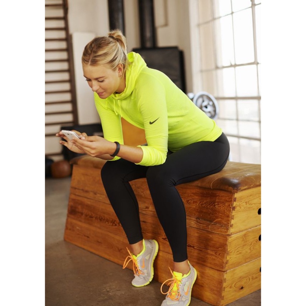 Nike Neon Yellow Thermal Pullover
